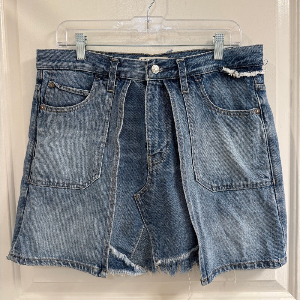 We The Free Bare With Me Denim Skirt size 29
